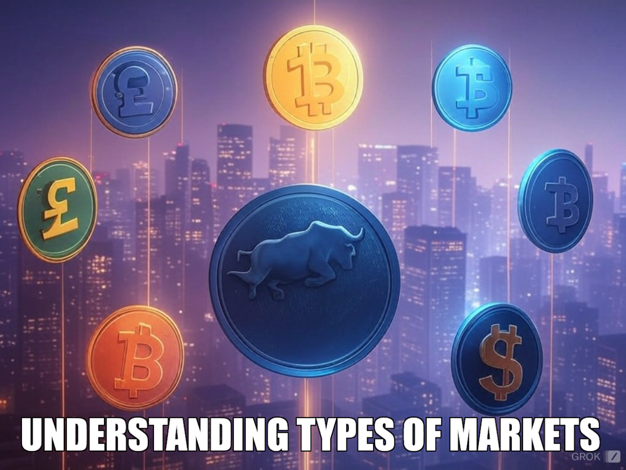 Types of Markets for Trading Stocks or Crypto