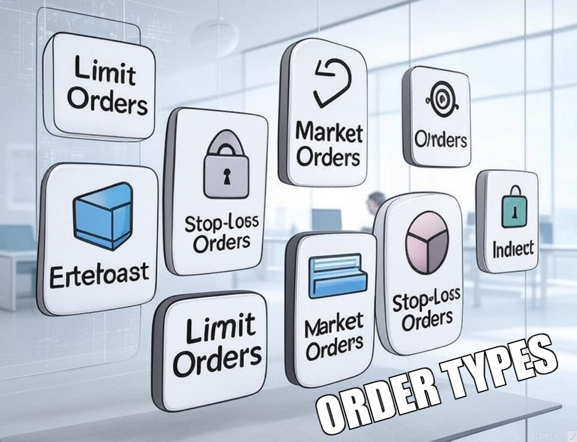 Order Types for Trading Stocks or Crypto