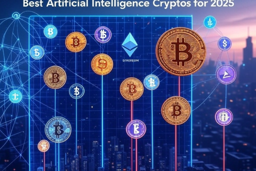 best artificial intelligence cryptos for 2025